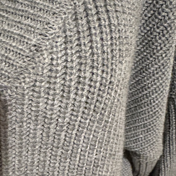 Zenana Outfitters Charcoal V-Neck Sweater - Picture 3 of 10